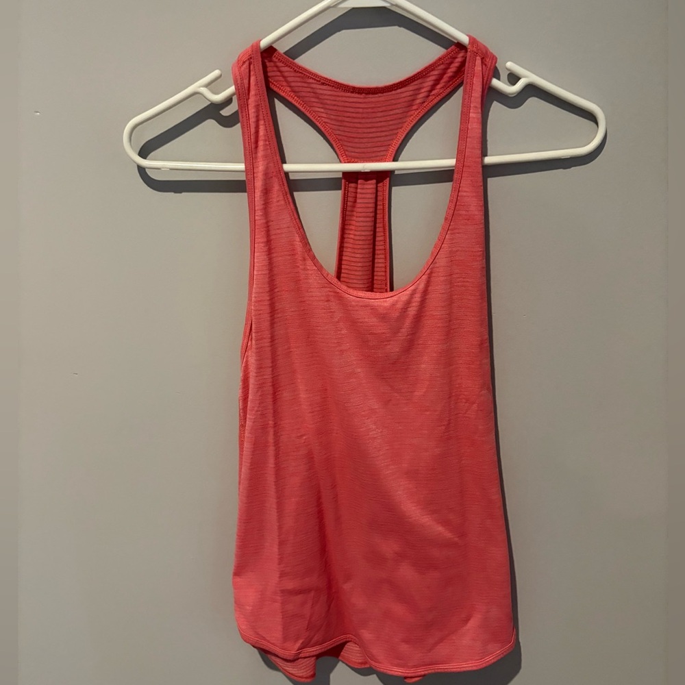 EUC Lululemon Razorback tank, no tag but size 4